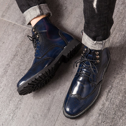 High-top British Style Martin Boots for Men and Women